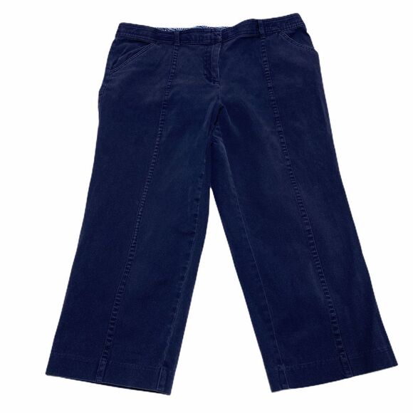 M Collection Cropped Flare Pants sz 12 - Picture 1 of 10